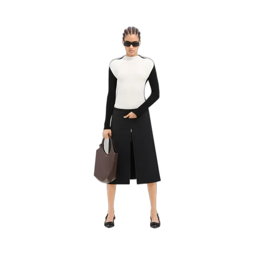 Zip Detailed Skirt
