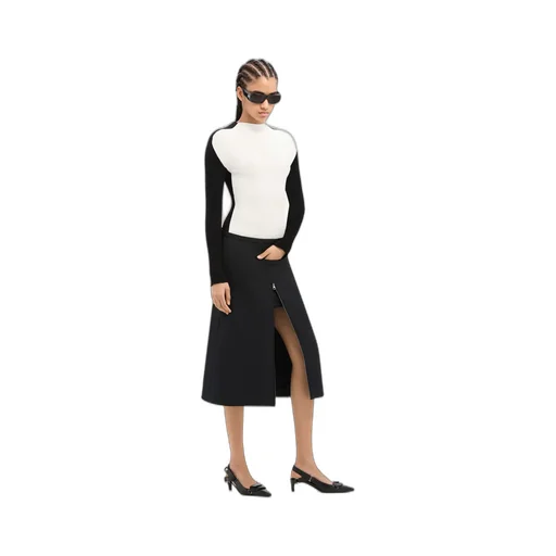 Zip Detailed Skirt