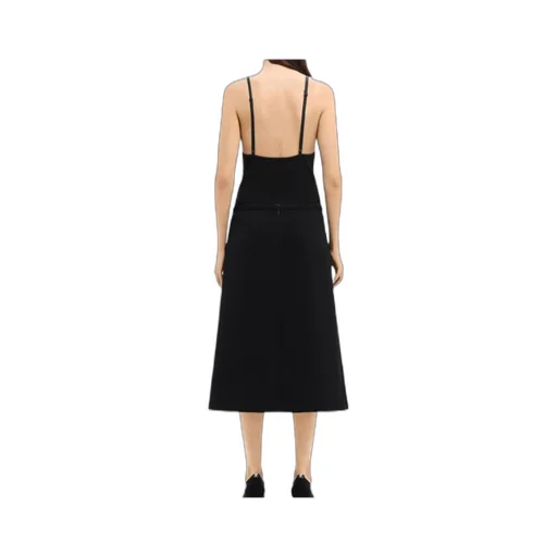 Logo Embroidered Ribbed-Knit Top