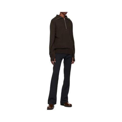 Logo-Embroidered Wool Sweater