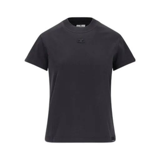 Logo Patch Crewneck T-Shirt