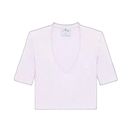 Short-Sleeved Sweater