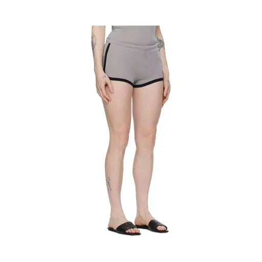 Contrast Mini Shorts