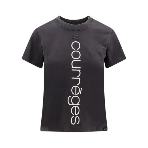 Logo Embroidered Crewneck T-Shirt