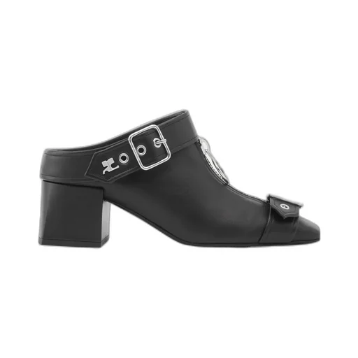 Gogo 55Mm Leather Mules