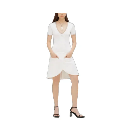 Ellipse Twill Mini Skirt