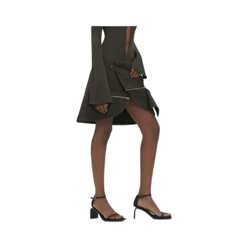 Modular Cotton Miniskirt