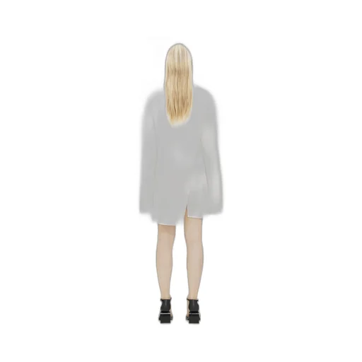 Twist Long-Sleeved Polo Dress