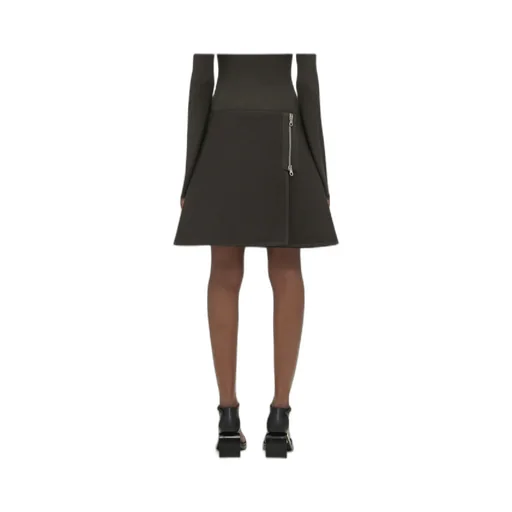 Modular Cotton Miniskirt