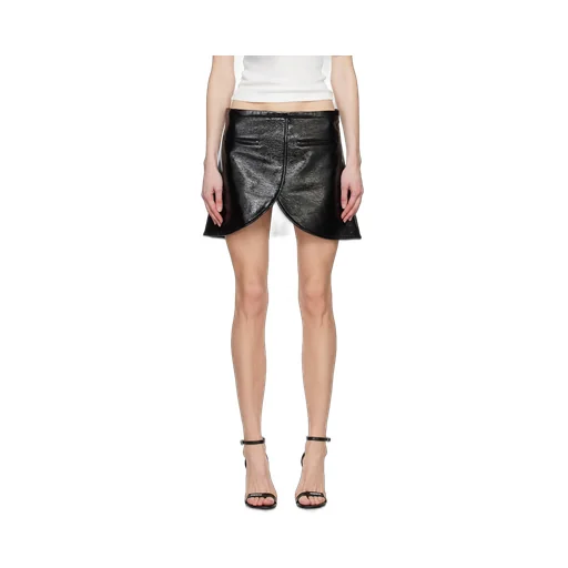 Ellipse Asymmetric Mini Skirt