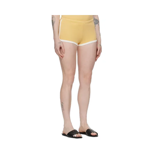 Contrast Mini Shorts