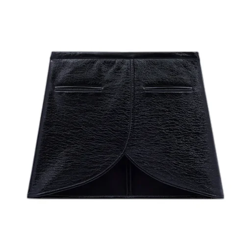 Ellipse Asymmetric Mini Skirt