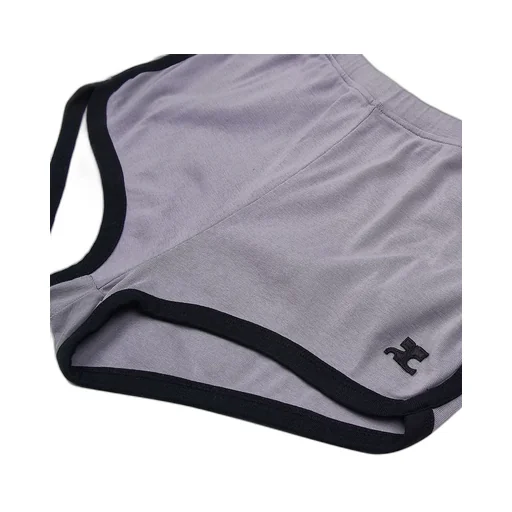 Contrast Mini Shorts
