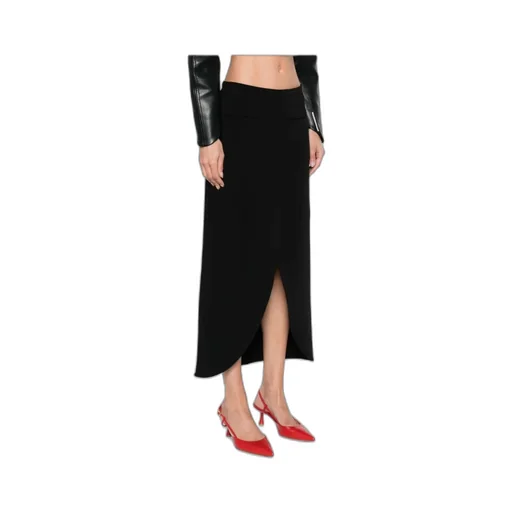 Ellipse Tailored Maxi Skirt