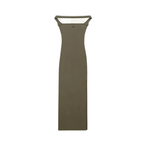 Hyperbole 90's Rib Long Dress