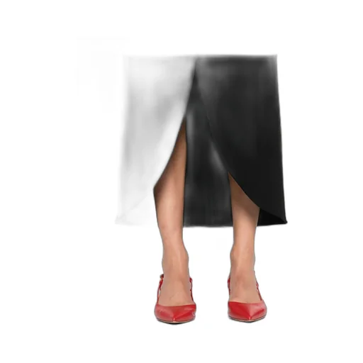 Ellipse Tailored Maxi Skirt