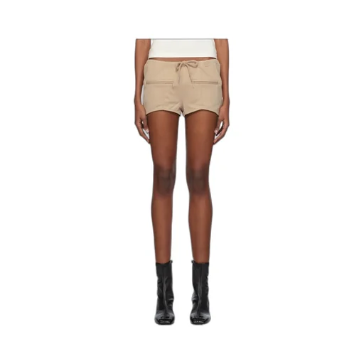 Drawstring Mini Shorts