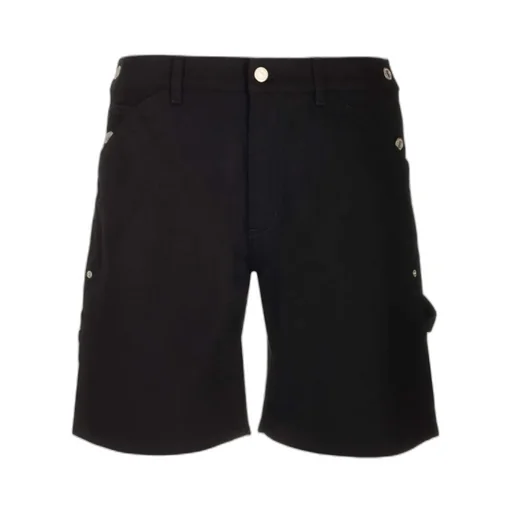 Logo Embroidered Bermuda Shorts