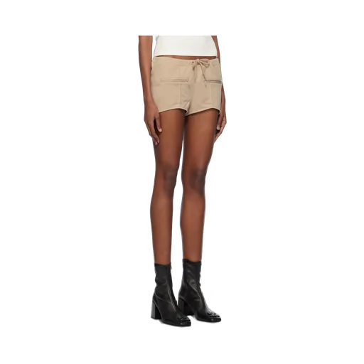 Drawstring Mini Shorts
