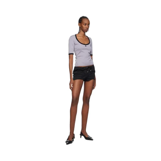 Interlock Tracksuit Mini Shorts