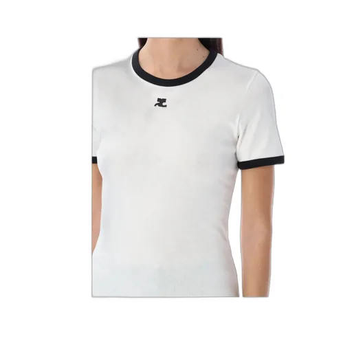 Contrast Cotton T-Shirt