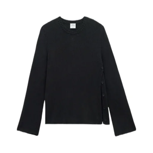 Open Side Crewneck Jumper