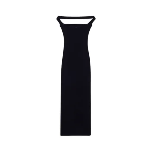 Hyperbole 90's Rib Long Dress
