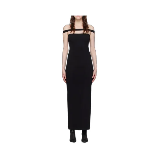 Hyperbole 90's Rib Long Dress