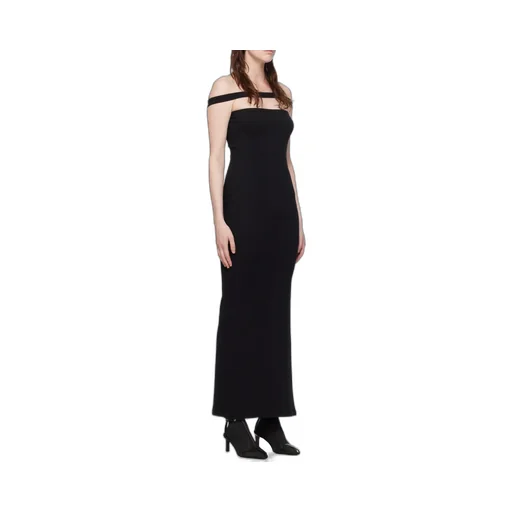 Hyperbole 90's Rib Long Dress