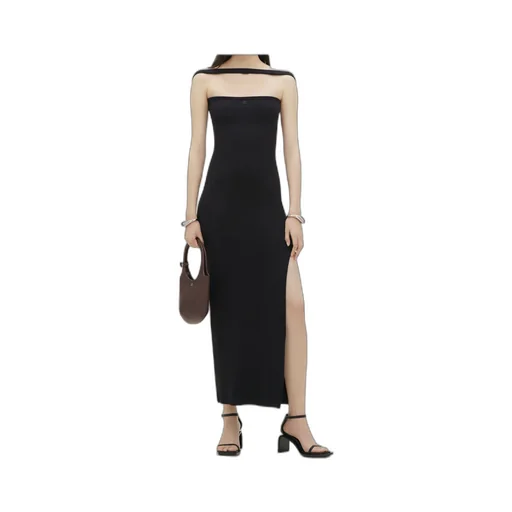 Hyperbole 90's Rib Long Dress