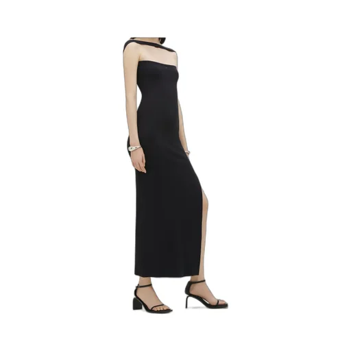 Hyperbole 90's Rib Long Dress