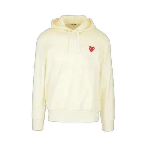 Heart Logo Patch Drawstring Hoodie