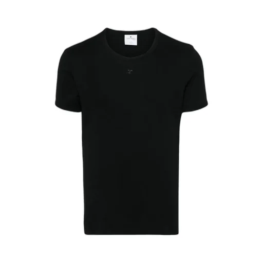 Logo Embroidered Crewneck T-Shirt