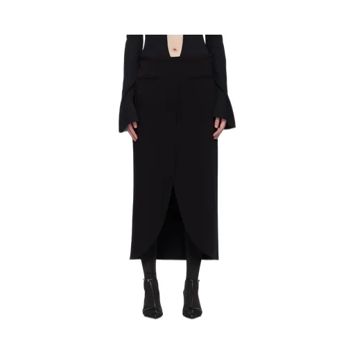 Ellipse Tailored Maxi Skirt