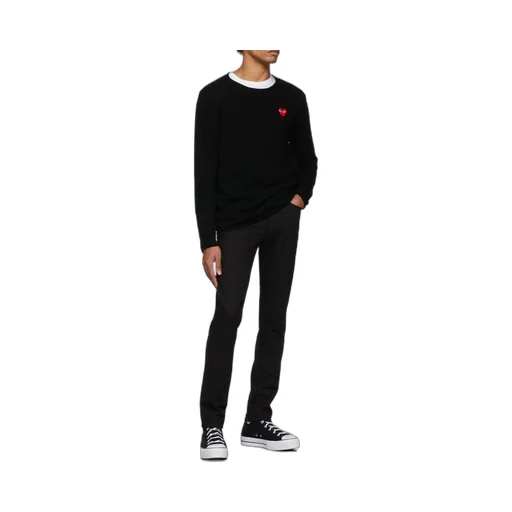 Logo Patch Crewneck Jumper