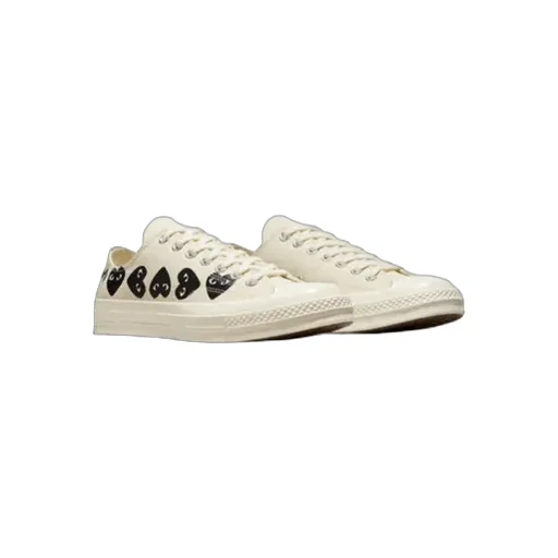 Chuck 70 + Heart-Shaped Low-Cut Shoes