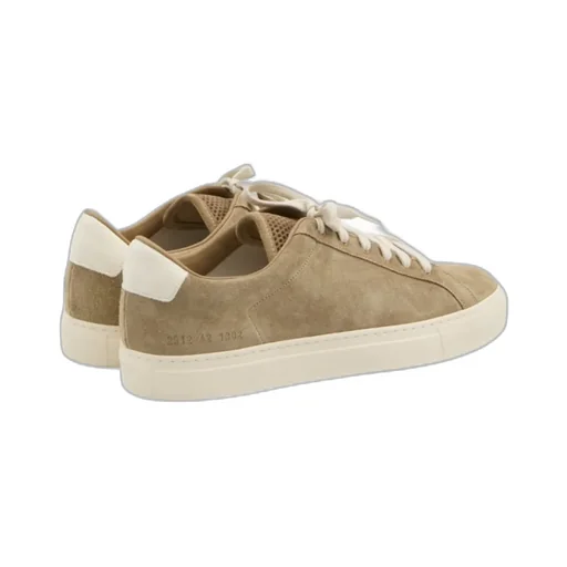 Patterned Tongue Suede Sneakers