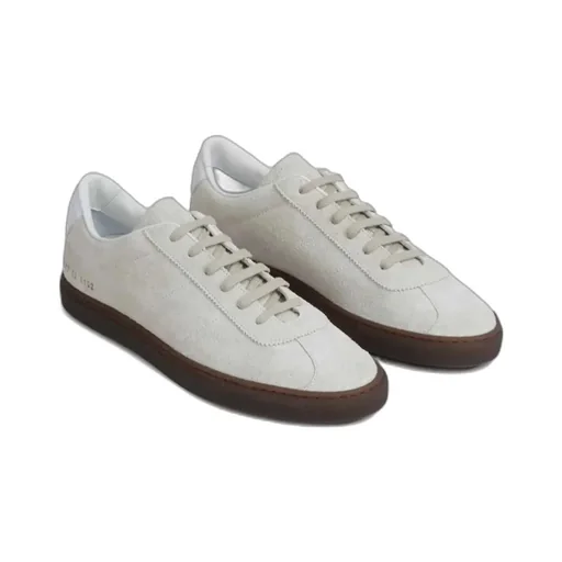 Round-Toe Low-Top Sneakers