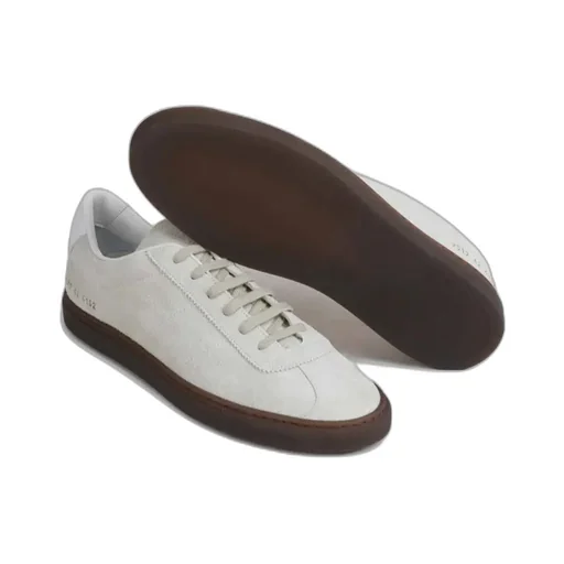 Round-Toe Low-Top Sneakers