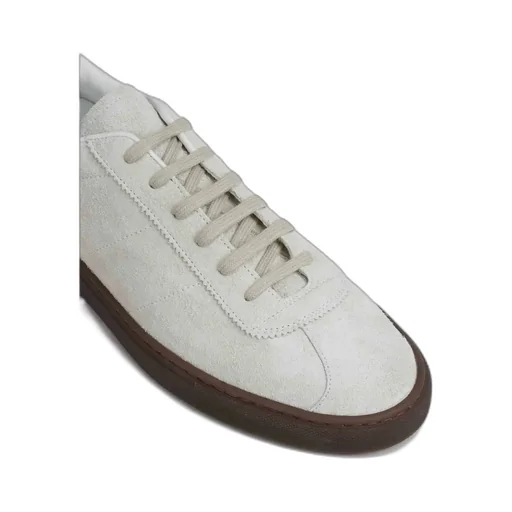 Round-Toe Low-Top Sneakers