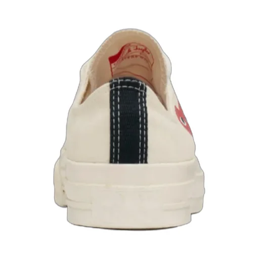 Chuck '70 Small Red Heart Low-Top Sneakers