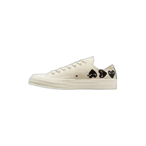 Chuck 70 + Heart-Shaped Low-Cut Shoes