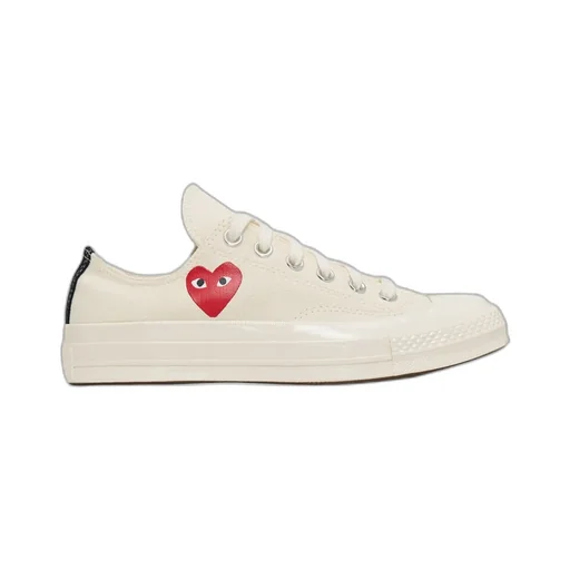 Chuck '70 Small Red Heart Low-Top Sneakers
