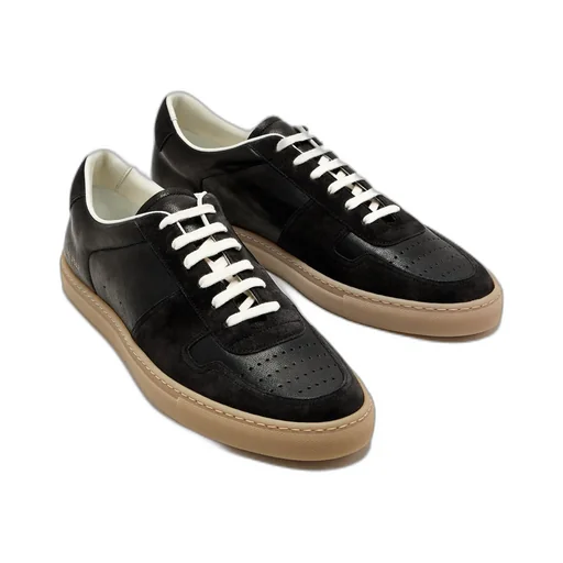 Panelled Low-Top Sneakers