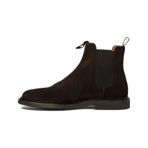 Round Toe Chelsea Boots