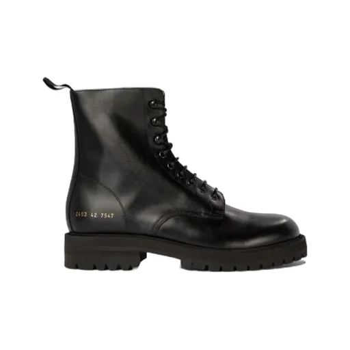 Lace-Up Combat Boots