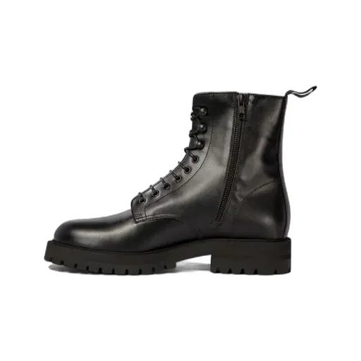 Lace-Up Combat Boots