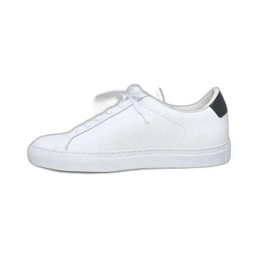 Round-Toe Lace-Up Sneakers