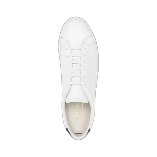 Round-Toe Lace-Up Sneakers