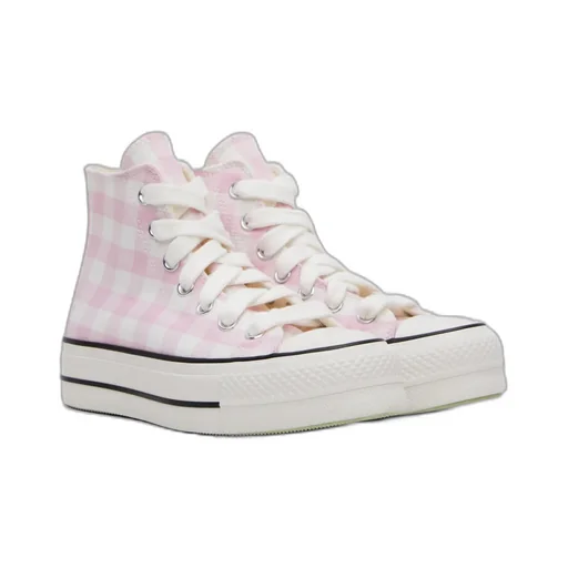 Lace-Up High-Top Sneakers